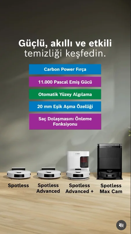 Bosch beyaz eşya kampanya paylaşımı