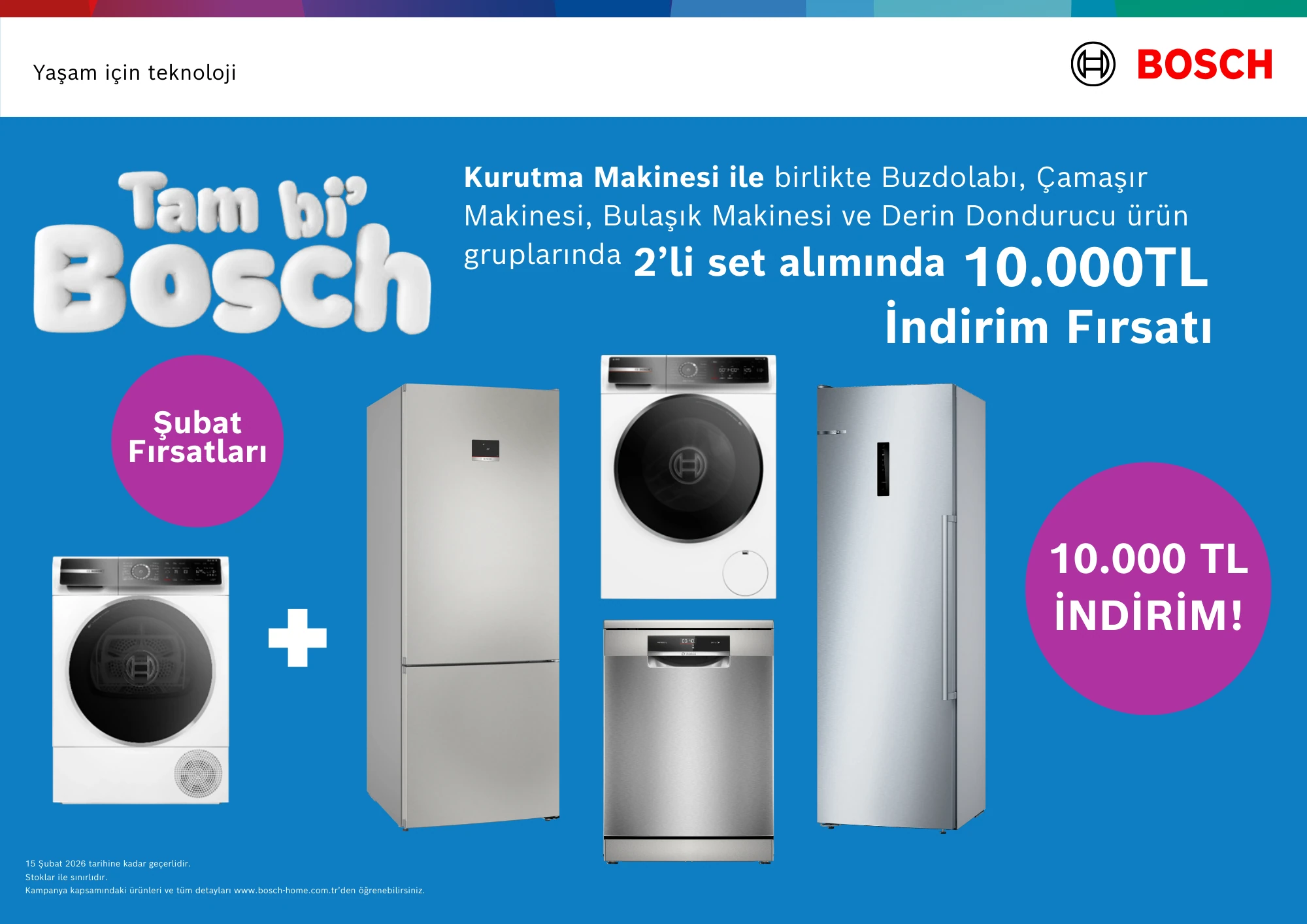 2’li Beyaz Eşya 10.000 TL İndirim